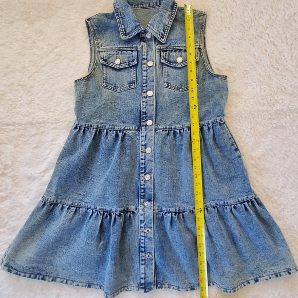 Blue Jean Dress. Size MEDIUM. - Picture 8 of 12